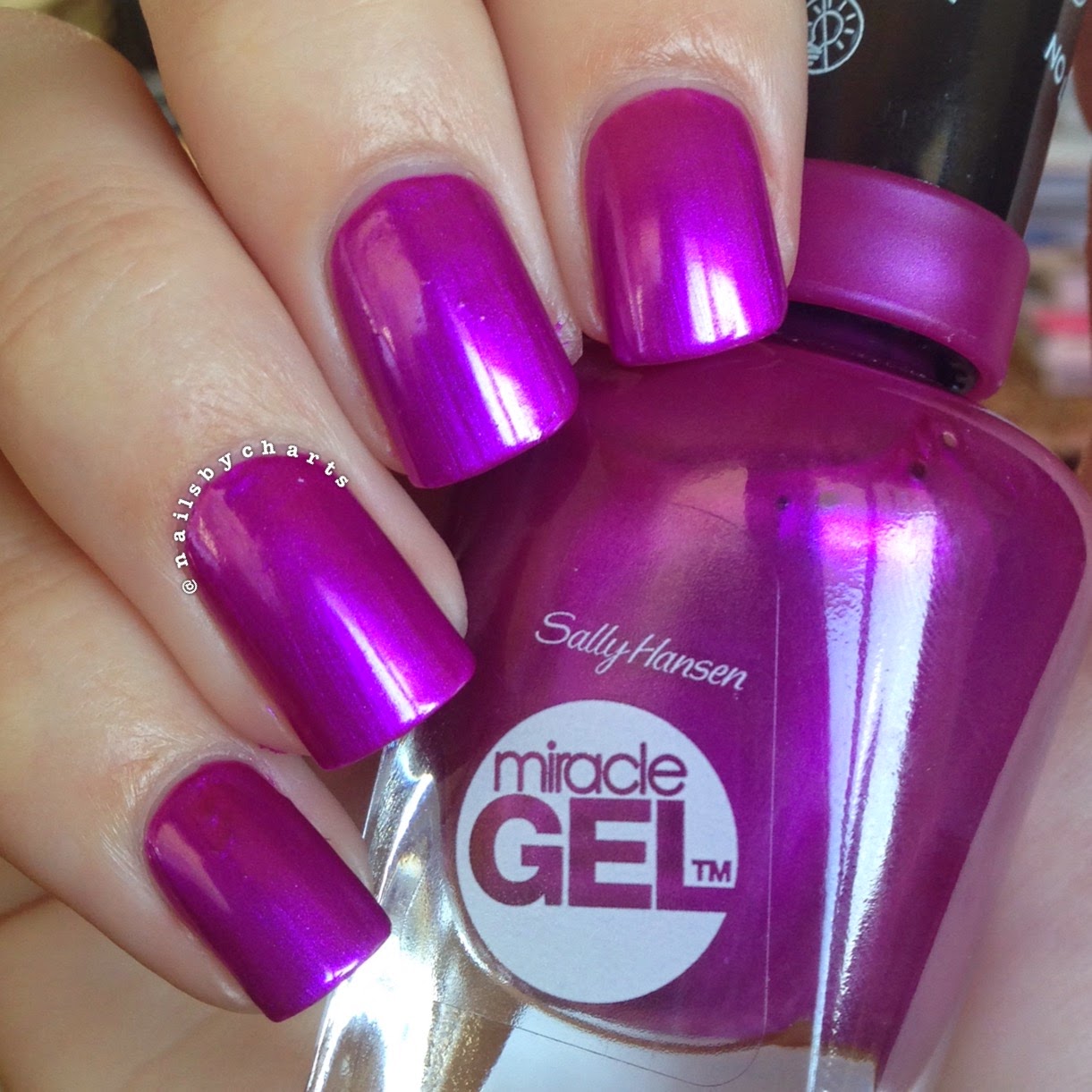 Sally Hansen Miracle Gel Review coveted by claudia